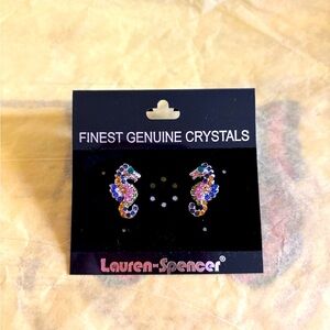 Multicolor Seahorse Earrings